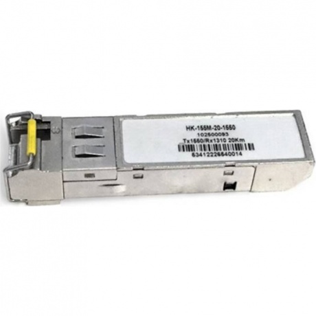 SFP-Модуль трансивер Hikvision (HK-1.25G-20-1310)
SFP-Модуль трансивер Hikvision (HK-1.25G-20-1310)