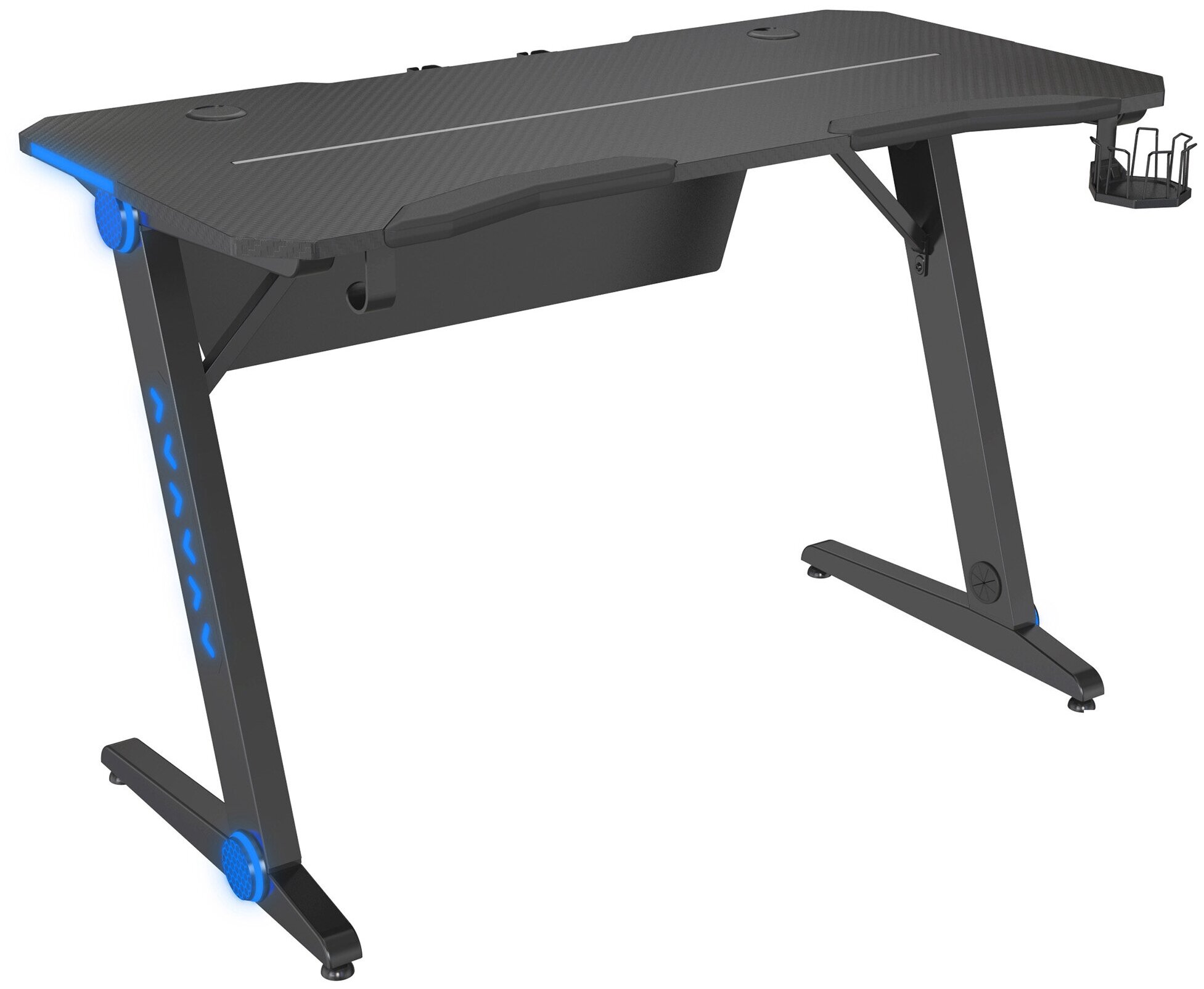 Стол компьютерный Cactus CS-GTIZ-BK-CARBON-RGB карбон/черный
Стол компьютерный Cactus CS-GTIZ-BK-CARBON-RGB карбон/черный