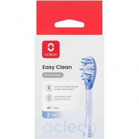 Комплект насадок для Oclean Ease (2 шт, Синий)
Комплект насадок для Oclean Ease (2 шт, Синий)