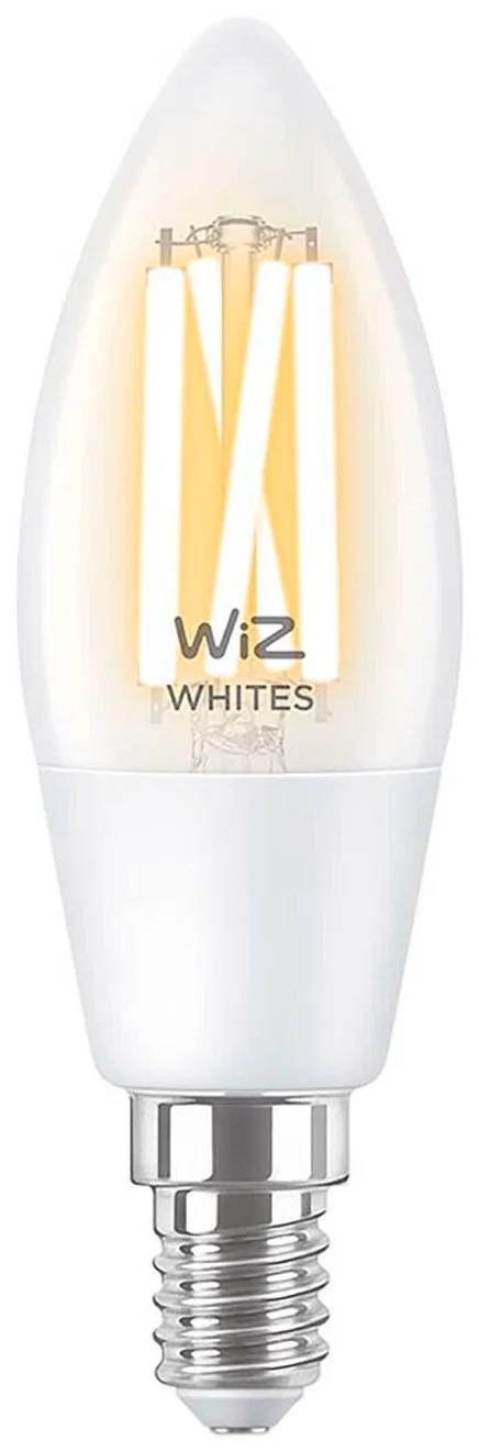 Лампа WiZ Wi-Fi BLE 40W C35 E14927-65CL1PF/6
Лампа WiZ Wi-Fi BLE 40W C35 E14927-65CL1PF/6