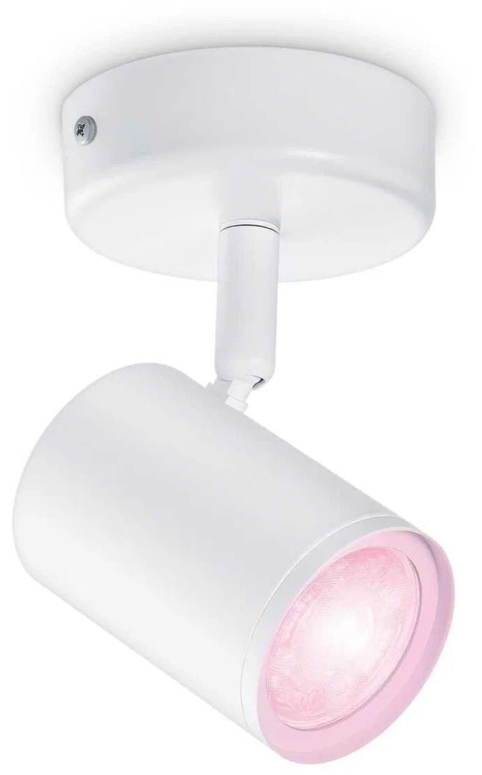 Светильник IMAGEO WiZ Spots 1x5W W 22-65K RGB
Светильник IMAGEO WiZ Spots 1x5W W 22-65K RGB