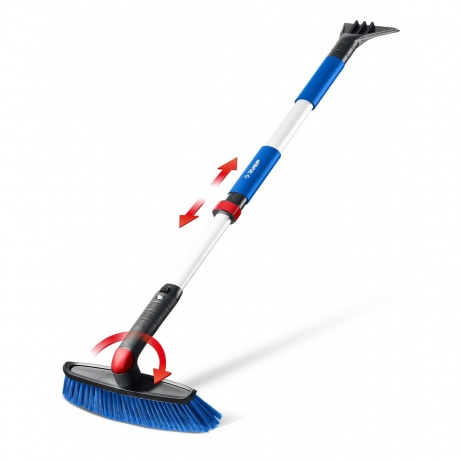 Щётка телескопическая с поворотной головой от снега автомобильная, 860-1210 мм, ЗУБР Профессионал (61062)
Щётка телескопическая с поворотной головой от снега автомобильная, 860-1210 мм, ЗУБР Профессионал (61062)