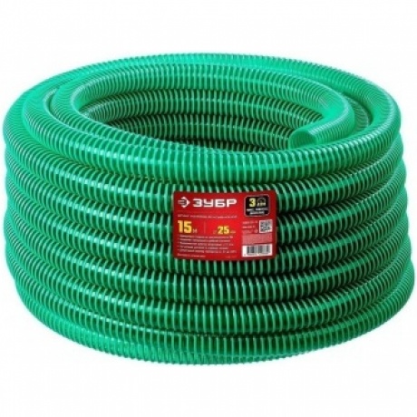 Шланг напорно-всасывающий ЗУБР 25 мм x 15 м, 3 атм, со спиралью ПВХ (40325-25-15)
Шланг напорно-всасывающий ЗУБР 25 мм x 15 м, 3 атм, со спиралью ПВХ (40325-25-15)