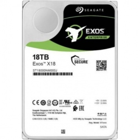Жесткий диск HDD Seagate SAS 18Tb (ST18000NM004J)
Жесткий диск HDD Seagate SAS 18Tb (ST18000NM004J)