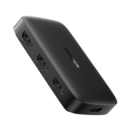 Конвертер UGREEN HDMI Switcher 3 In 1 Out (4K@30HZ) CM332 (80125)
Конвертер UGREEN HDMI Switcher 3 In 1 Out (4K@30HZ) CM332 (80125)