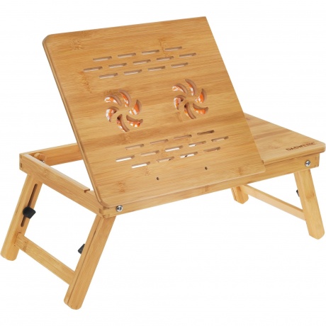 Столик БАМБУКОВЫЙ складной для ноутбука/завтрака (50*30*25см) с охлаждением, DASWERK, 532583
Столик БАМБУКОВЫЙ складной для ноутбука/завтрака (50*30*25см) с охлаждением, DASWERK, 532583