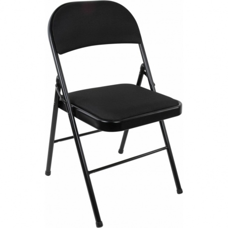 Стул складной BRABIX Golf Plus CF-003 КОМФОРТ, чёрный каркас, чёрная ткань, 532889
Стул складной BRABIX Golf Plus CF-003 КОМФОРТ, чёрный каркас, чёрная ткань, 532889
