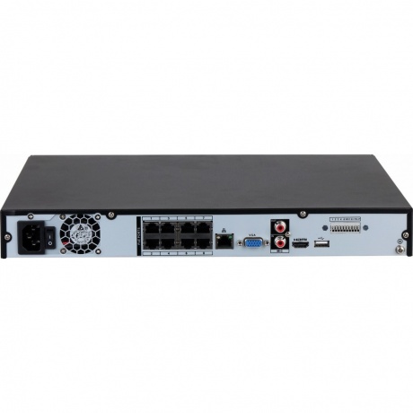 8-канальный IP-видеорегистратор Dahua c PoE, 4K, H.265+, видеоаналитика, входящий поток до 256Мбит/с, 2 SATA III до 16Тбайт
8-канальный IP-видеорегистратор Dahua c PoE, 4K, H.265+, видеоаналитика, входящий поток до 256Мбит/с, 2 SATA III до 16Тбайт