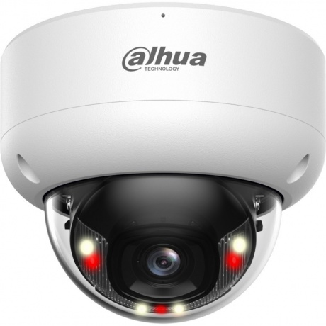 Уличная купольная IP-видеокамера Dahua 4Мп; 1/2.9” CMOS; объектив 2.8мм; ИК 40м, LED 40м; IP67, IK10; металл
Уличная купольная IP-видеокамера Dahua 4Мп; 1/2.9” CMOS; объектив 2.8мм; ИК 40м, LED 40м; IP67, IK10; металл