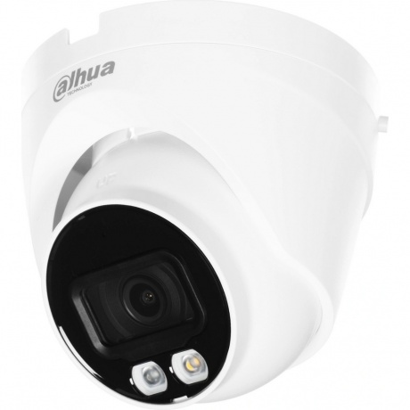 Уличная турельная IP-видеокамера Dahua SmartDualLight 2Мп, 1/2.8” CMOS, объектив 2.8мм, обнаружение людей, микрофон, ИК 30м, LED 20м, IP67, металл
Уличная турельная IP-видеокамера Dahua SmartDualLight 2Мп, 1/2.8” CMOS, объектив 2.8мм, обнаружение людей, микрофон, ИК 30м, LED 20м, IP67, металл