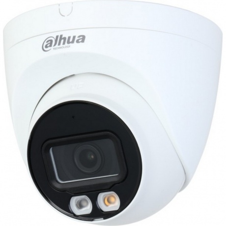 Уличная турельная IP-видеокамера Dahua SmartDualLight 2Мп, 1/2.8” CMOS, объектив 3.6мм, видеоаналитика, микрофон, ИК 30м, LED 30м, IP67, металл/пластик
Уличная турельная IP-видеокамера Dahua SmartDualLight 2Мп, 1/2.8” CMOS, объектив 3.6мм, видеоаналитика, микрофон, ИК 30м, LED 30м, IP67, металл/пластик