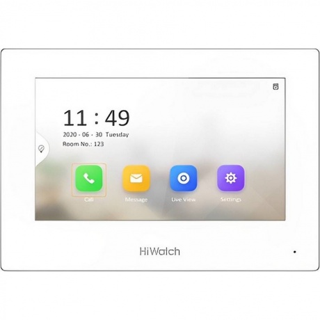 Видеодомофон, белый HiWatch VDP-H3212W
Видеодомофон, белый HiWatch VDP-H3212W