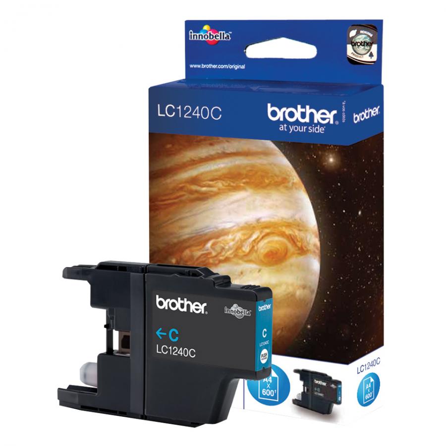 Картридж Brother LC1240C для Brother MFC-J6510DW/J69010DW, голубой
Картридж Brother LC1240C для Brother MFC-J6510DW/J69010DW, голубой