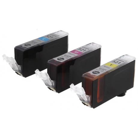 Картридж Canon CLI-521C/M/Y (2934B010) набор для Canon Pixma MP540/620/630/980, голубой/пурпурный/желтый, Голубой;желтый;пурпурный
Картридж Canon CLI-521C/M/Y (2934B010) набор для Canon Pixma MP540/620/630/980, голубой/пурпурный/желтый, Голубой;желтый;пурпурный