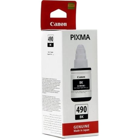 Картридж Canon GI-490BK (0663C001) для Canon Pixma G1400/2400/3400, черный
Картридж Canon GI-490BK (0663C001) для Canon Pixma G1400/2400/3400, черный