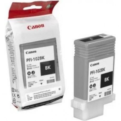 Картридж Canon PFI-102BK (0895B001) для Canon IP iPF500/600/700/710, черный
Картридж Canon PFI-102BK (0895B001) для Canon IP iPF500/600/700/710, черный