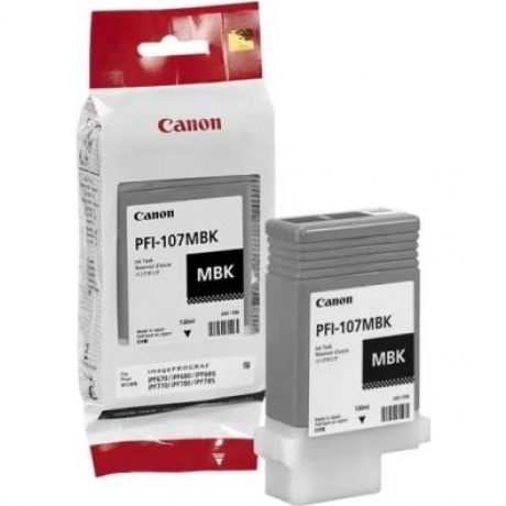 Картридж Canon PFI-107MBK (6704B001) для Canon iP F680/685/780/785, черный матовый
Картридж Canon PFI-107MBK (6704B001) для Canon iP F680/685/780/785, черный матовый