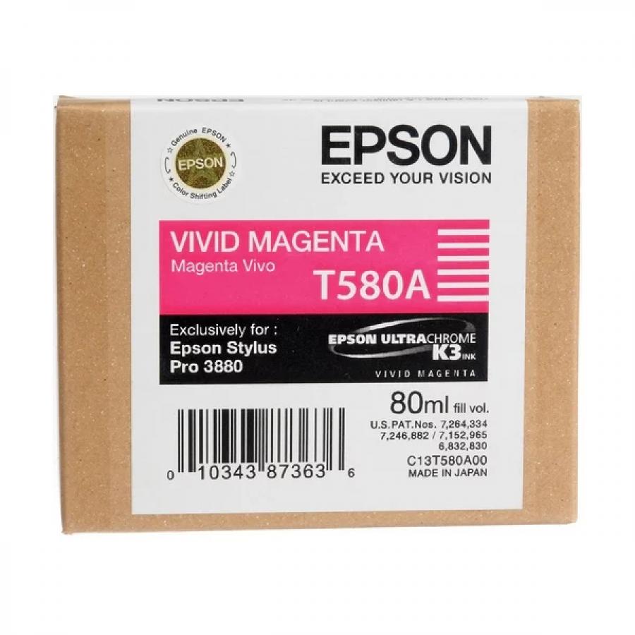 Картридж Epson T580A (C13T580A00) для Epson Stylus Pro 3880, пурпурный
Картридж Epson T580A (C13T580A00) для Epson Stylus Pro 3880, пурпурный