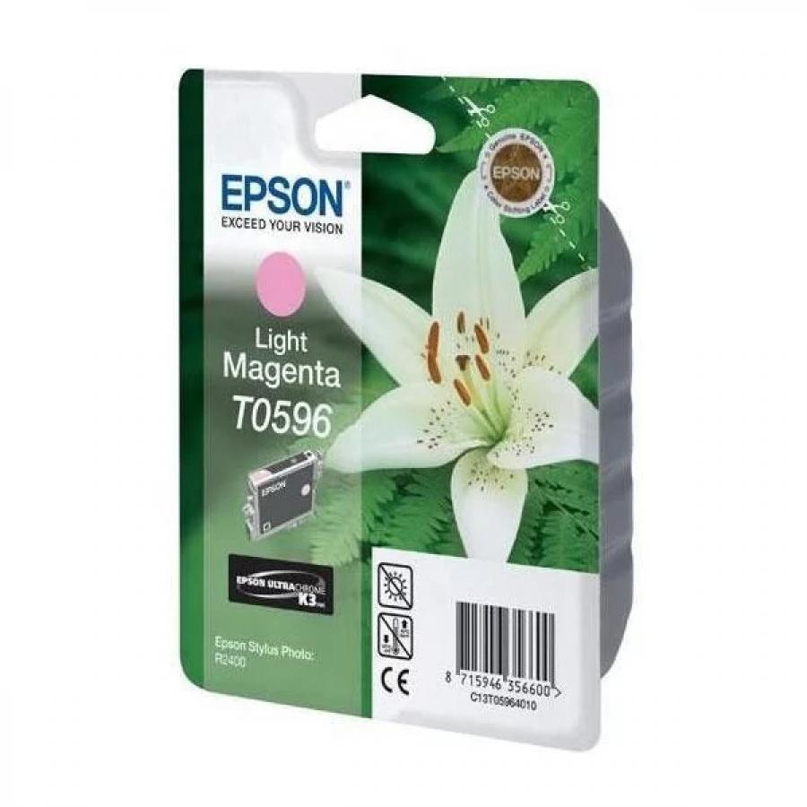 Картридж Epson T0596 (C13T05964010) для Epson St Ph R2400, светло-пурпурный
Картридж Epson T0596 (C13T05964010) для Epson St Ph R2400, светло-пурпурный