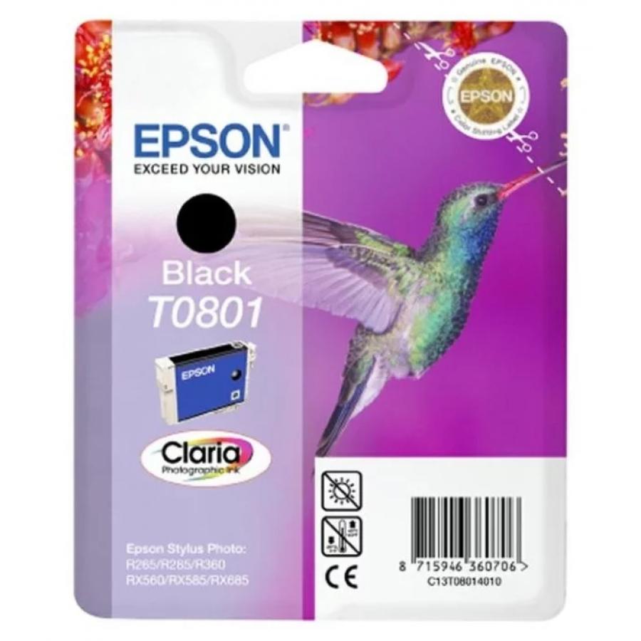 Картридж Epson T0801 (C13T08014011) для Epson P50/PX660, черный
Картридж Epson T0801 (C13T08014011) для Epson P50/PX660, черный