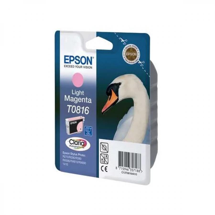 Картридж Epson T0816 (C13T11164A10) для Epson R270/290/RX590, светло-пурпурный
Картридж Epson T0816 (C13T11164A10) для Epson R270/290/RX590, светло-пурпурный