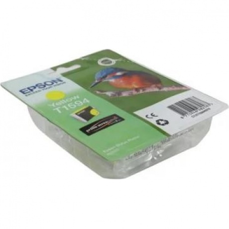 Картридж Epson T1594 (C13T15944010) для Epson St Ph R2000, желтый
Картридж Epson T1594 (C13T15944010) для Epson St Ph R2000, желтый