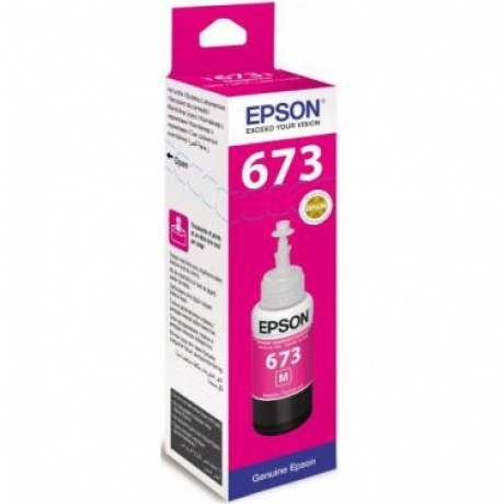 Картридж Epson T6733 (C13T67334A) для Epson L800, пурпурный
Картридж Epson T6733 (C13T67334A) для Epson L800, пурпурный
