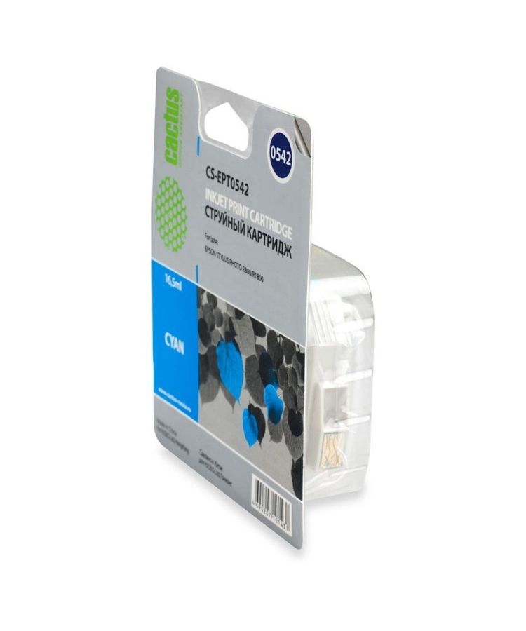 Картридж Cactus CS-EPT0542 голубой
Картридж Cactus CS-EPT0542 голубой