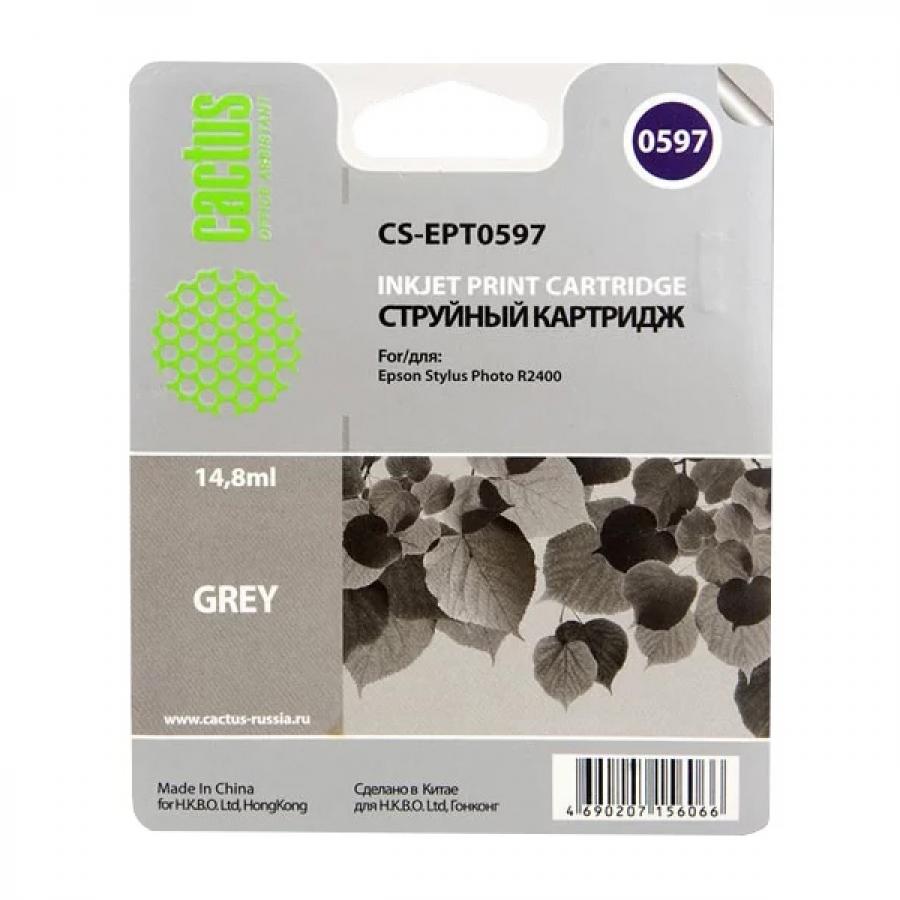 Картридж Cactus CS-EPT0597 серый
Картридж Cactus CS-EPT0597 серый