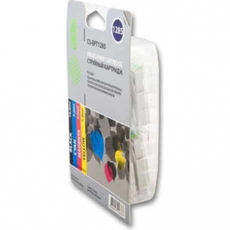Картридж Cactus CS-EPT1285 черный/голубой/пурпурный/желтый
Картридж Cactus CS-EPT1285 черный/голубой/пурпурный/желтый