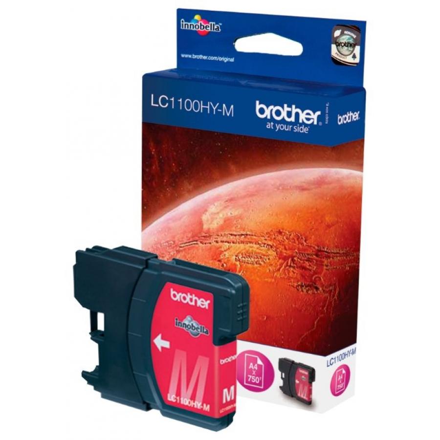 Картридж Brother LC1100HYM для Brother DCP-6690CW, пурпурный
Картридж Brother LC1100HYM для Brother DCP-6690CW, пурпурный