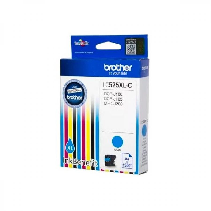 Картридж Brother LC525XLC для Brother DCP-J100/J105/J200, голубой
Картридж Brother LC525XLC для Brother DCP-J100/J105/J200, голубой