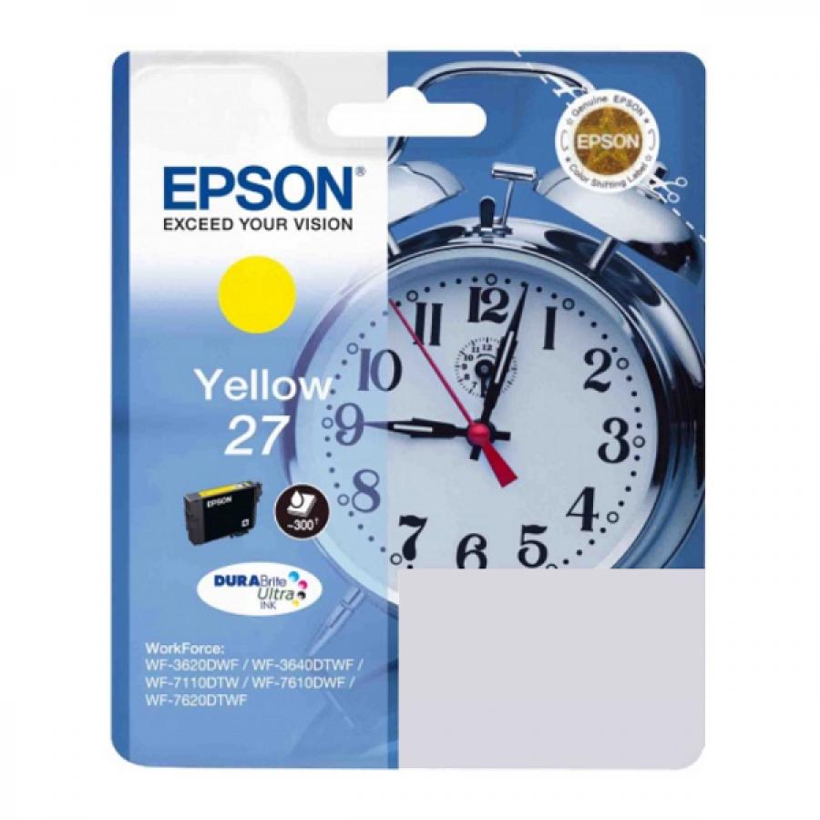 Картридж Epson T2702 (C13T27044022) для Epson WF7110/7610/7620, желтый
Картридж Epson T2702 (C13T27044022) для Epson WF7110/7610/7620, желтый