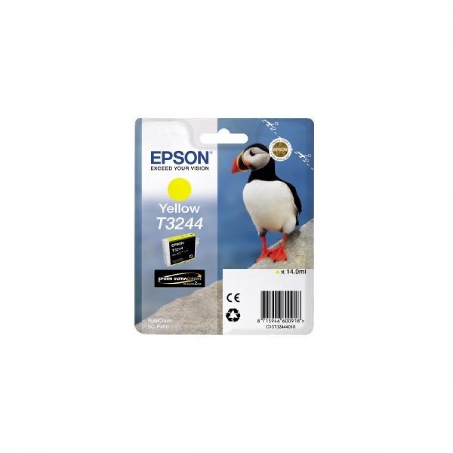 Картридж Epson T3244 (C13T32444010) для Epson SureColor SC-P400, желтый
Картридж Epson T3244 (C13T32444010) для Epson SureColor SC-P400, желтый