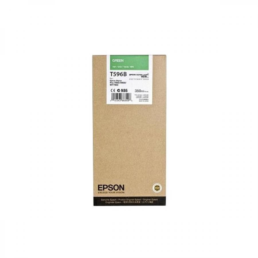 Картридж Epson T596B (C13T596B00) для Epson St Pro 7900/9900, зеленый
Картридж Epson T596B (C13T596B00) для Epson St Pro 7900/9900, зеленый