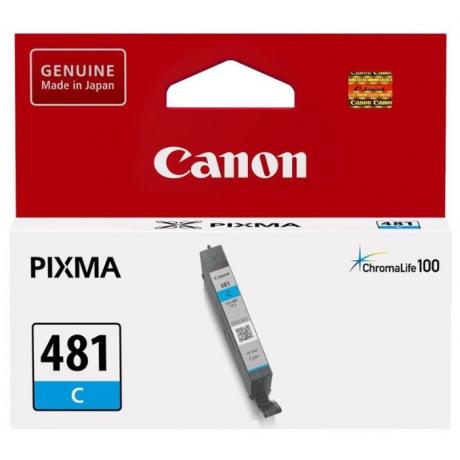 Картридж Canon CLI-481C (2098C001) для Canon Pixma TS6140/TS8140TS/TS9140/TR7540/TR8540, голубой
Картридж Canon CLI-481C (2098C001) для Canon Pixma TS6140/TS8140TS/TS9140/TR7540/TR8540, голубой
