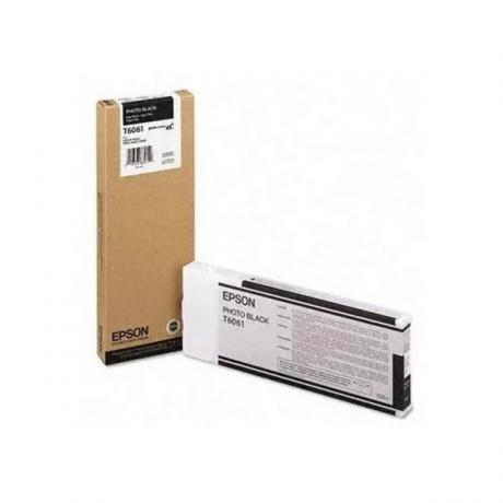 Картридж Epson T6061 (C13T606100) для Epson St Pro 4880, фото черный
Картридж Epson T6061 (C13T606100) для Epson St Pro 4880, фото черный