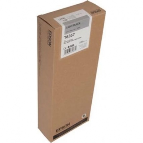 Картридж Epson T6367 (C13T636700) для Epson St Pro 7900/9900, серый
Картридж Epson T6367 (C13T636700) для Epson St Pro 7900/9900, серый