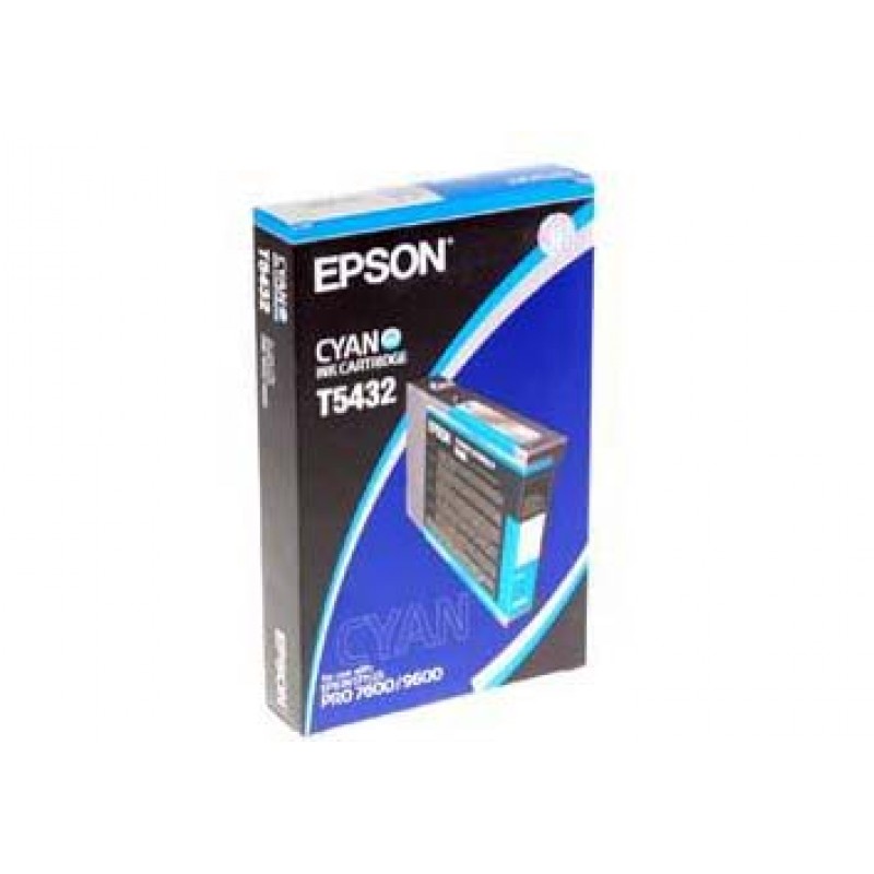 Картридж струйный Epson T5432 C13T543200 голубой (110мл) для Epson St Pro 7600/9600
Картридж струйный Epson T5432 C13T543200 голубой (110мл) для Epson St Pro 7600/9600