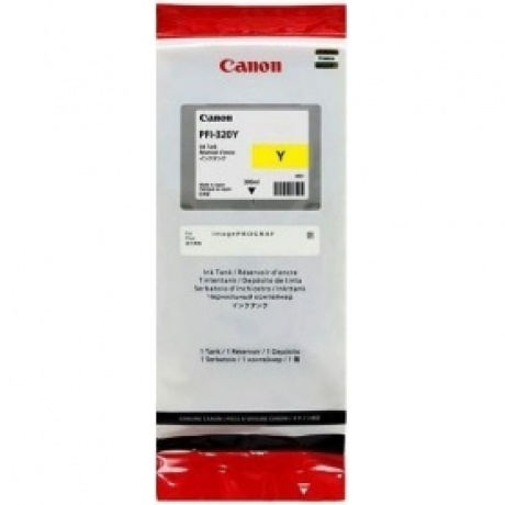 Картридж струйный Canon PFI-320 Y 2893C001 желтый (300мл) для Canon imagePROGRAF TM-200/205
Картридж струйный Canon PFI-320 Y 2893C001 желтый (300мл) для Canon imagePROGRAF TM-200/205