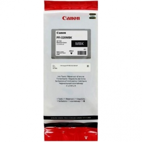 Картридж струйный Canon PFI-320 MBK 2889C001 черный матовый (300мл) для Canon imagePROGRAF TM-200/205
Картридж струйный Canon PFI-320 MBK 2889C001 черный матовый (300мл) для Canon imagePROGRAF TM-200/205