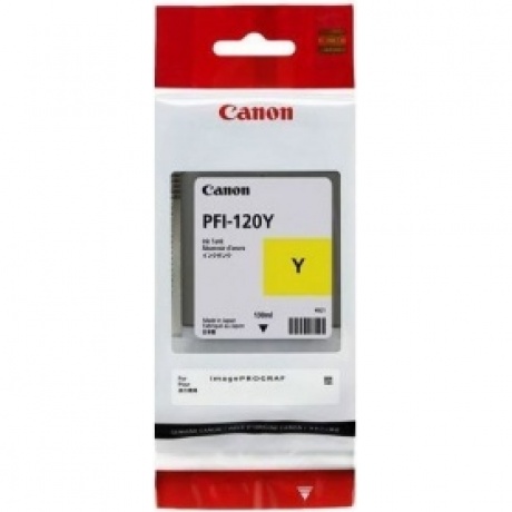 Картридж струйный Canon PFI-120 Y 2888C001 желтый (130мл) для Canon imagePROGRAF TM-200/205
Картридж струйный Canon PFI-120 Y 2888C001 желтый (130мл) для Canon imagePROGRAF TM-200/205