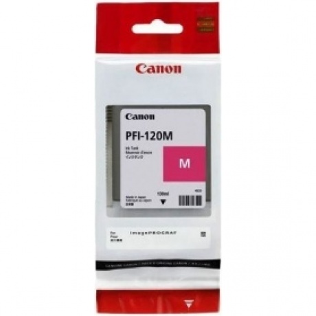 Картридж струйный Canon PFI-120 M 2887C001 пурпурный (130мл) для Canon imagePROGRAF TM-200/205
Картридж струйный Canon PFI-120 M 2887C001 пурпурный (130мл) для Canon imagePROGRAF TM-200/205