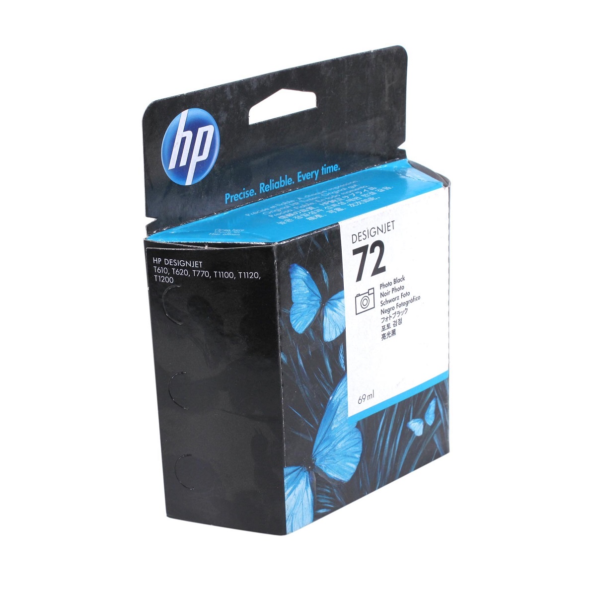 Картридж струйный HP 72 C9397A фото черный (69мл) для HP DJ T610/T1100
Картридж струйный HP 72 C9397A фото черный (69мл) для HP DJ T610/T1100