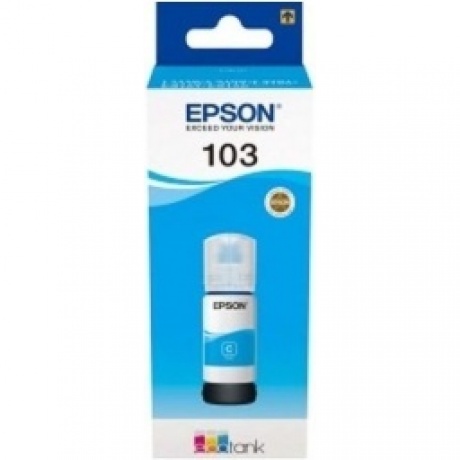 Картридж струйный Epson 103C C13T00S24A голубой (65мл) для Epson L3100/3110/3150
Картридж струйный Epson 103C C13T00S24A голубой (65мл) для Epson L3100/3110/3150