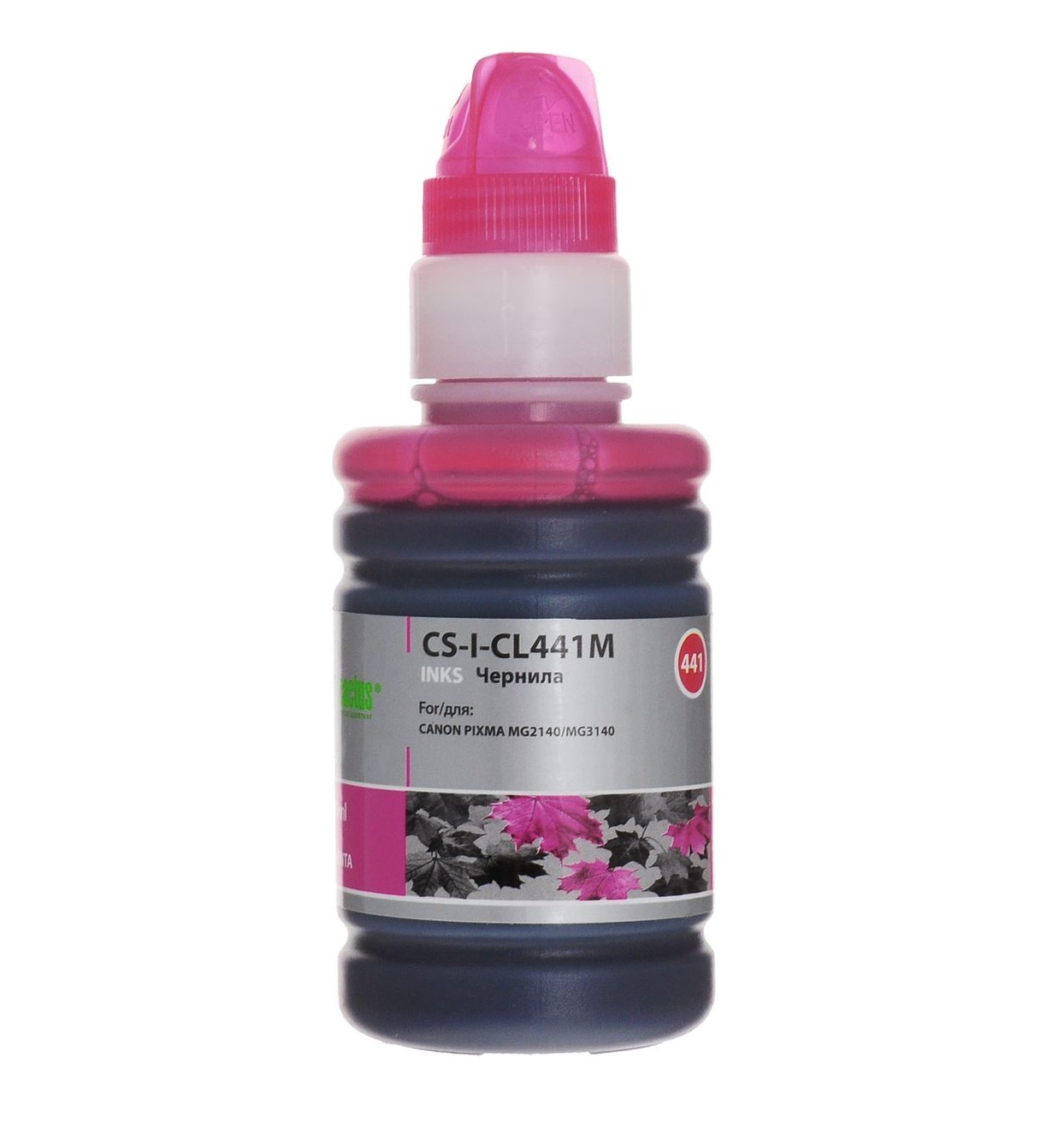 Чернила Cactus CS-I-CL441M пурпурный (100мл) Canon Pixma MG2140/MG3140
Чернила Cactus CS-I-CL441M пурпурный (100мл) Canon Pixma MG2140/MG3140