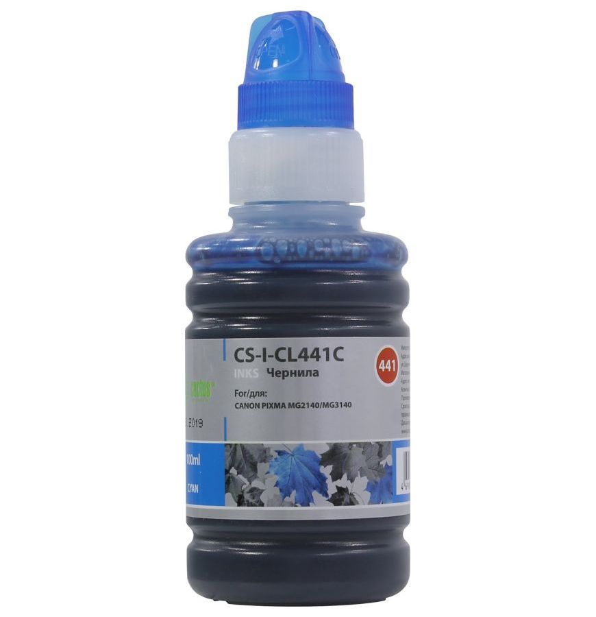 Чернила Cactus CS-I-CL441C голубой 100мл для Canon Pixma MG2140/MG3140
Чернила Cactus CS-I-CL441C голубой 100мл для Canon Pixma MG2140/MG3140