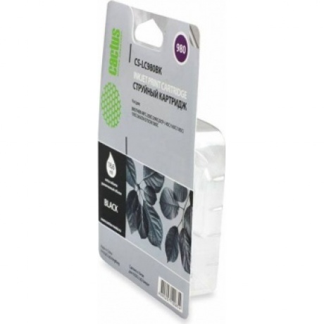 Картридж струйный Cactus CS-LC980BK черный для Brother DCP-145C/165C MFC-250C/290C (16ml)
Картридж струйный Cactus CS-LC980BK черный для Brother DCP-145C/165C MFC-250C/290C (16ml)