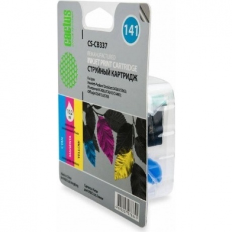Картридж струйный Cactus CS-CB337 №141 многоцветный для HP DJ D4263/D4363/D5360/DJ J5783/J6413 (9мл)
Картридж струйный Cactus CS-CB337 №141 многоцветный для HP DJ D4263/D4363/D5360/DJ J5783/J6413 (9мл)