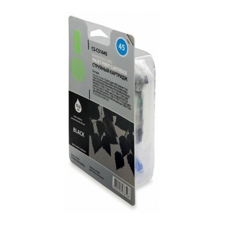 Картридж струйный Cactus CS-51645 №45 черный для HP DJ 710c/720c/722c/815c/820cXi/850c/870cXi/880c (54мл)
Картридж струйный Cactus CS-51645 №45 черный для HP DJ 710c/720c/722c/815c/820cXi/850c/870cXi/880c (54мл)